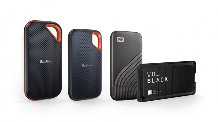 WD увеличивает емкость внешнего SSD накопителя до 4 ТБ