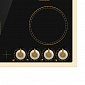 Варочная поверхность Gorenje EC642CLI/стеклокерамическая/с рамкой/слоновая кость - фото 2