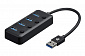 Адаптер 2Е USB-A - 4*USB3.0, Hub with switch, 0.25m - фото 1
