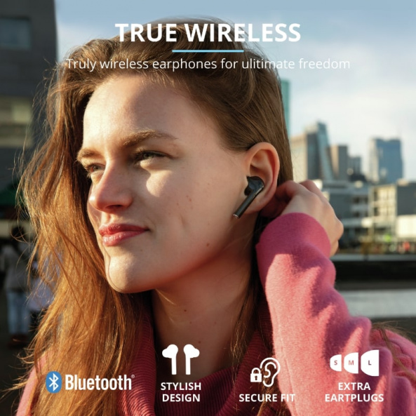 Навушники Trust Nika Touch True Wireless Mic Black - фото 14