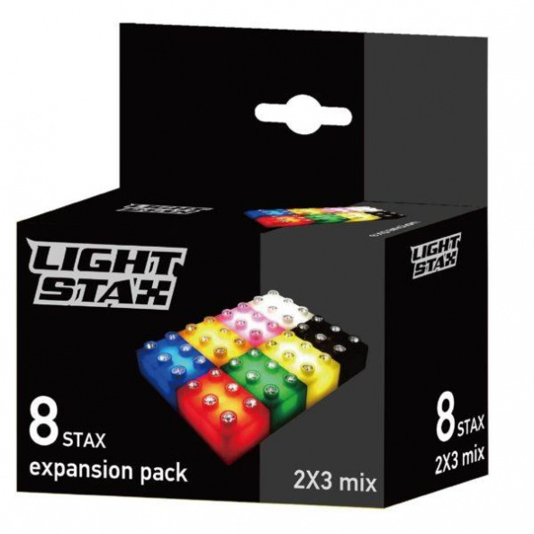 Элементы 3х2 LIGHT STAX Junior  с LED подсветкой 8 цветов LS-M04030 - фото 1