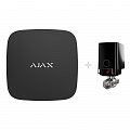 Комплект Ajax Hub 2 (2G) з краном перекриття води Ajax WaterStop 1/2" black