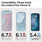 Защитное стекло Spigen для Apple iPhone 12 mini tR HD(1Pack), Clear - фото 5
