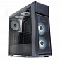 Корпус Zalman N5 OF, MidT, 2xUSB2.0,1xUSB3.0, 3x120мм LED,акрил(бічна панель),безБЖ,чорний - фото 1