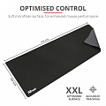 Игровая поверхность TRUST Mouse Pad XXL Black (930*300*3 мм)