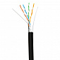 Кабель витая пара GoldMine GM FTP 4*2*0.5-CU PVC-PE MT кат.5 (FTP медь наружный с несущим тросом) бухта 305м - фото 1