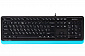Клавіатура A4Tech FK10 Black/Blue USB - фото 1