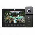 Комплект видеодомофона Neolight NeoKIT FHD Pro B/Graphite: видеодомофон 7" с детектором движения и 2 Мп видеопанель