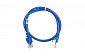Патч-корд 2E Cat 6,UTP,RJ45, 26AWG ,7/0.16 Cu, 0.50 m, PVC,Blue - фото 1