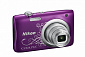 Цифр. фотокамера Nikon Coolpix A100 Purple Lineart - фото 4