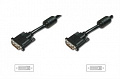 Кабель Digitus DVI-D dual link (AM/AM) 2m, black