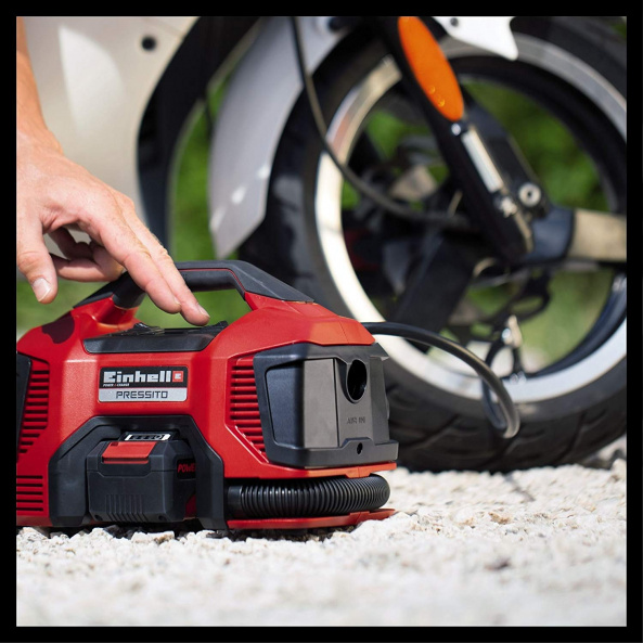 Компрессор Einhell X-Change PRESSITO гибридный - фото 2