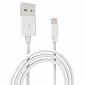 Кабель Grand-X USB-Lightning, 1м, Cu, 2,1A,  White (PL01W) - фото 1
