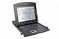 Консоль DIGITUS Modular 17" TFT, 1 port KVM, RU keyboard, RAL 9005 - фото 1