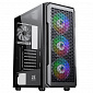 Корпус 2E GAMING HEXAGON (G338) MidT,2xUSB2.0,1xUSB3.0, 1x120+3x120ARGB ,скло (бічна панель),без БЖ,чорний - фото 1
