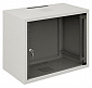 Шафа ZPAS 19" 12U 600x400, сткл.двері, 30kg max, сіра - фото 1