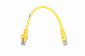 Патч-корд 2E Cat 5e,UTP,RJ45, 26AWG ,7/0.16 Cu, 0.20 m, PVC,Yellow - фото 1