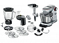 Кухонний комбайн Bosch MUM9BX5S61 - 1500Вт/5.5л/тістоміс/м'ясорубка/бленд./шинк./білий - фото 1