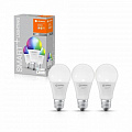 Набір ламп світлодіодних 3шт LEDVANCE (OSRAM) LEDSMART+ A60 9W (806Lm) 2700-6500K + RGB E27 дімміруємих