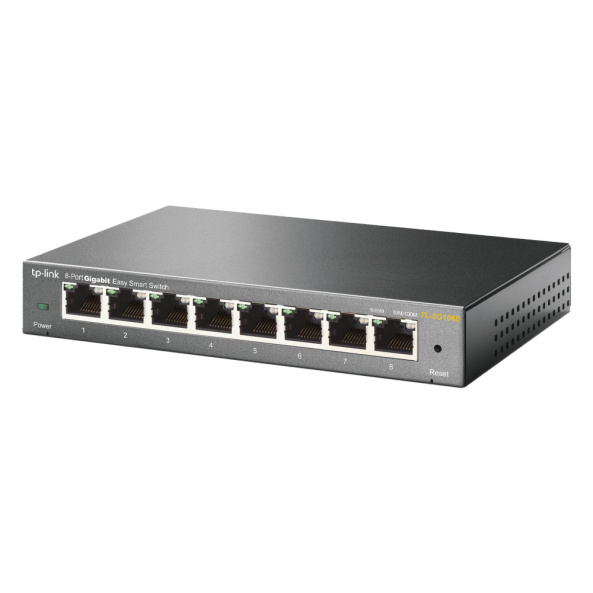 Коммутатор TP-Link EasySmart TL-SG108E 8-портовый управляемый - фото 3