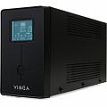 Джерело безперебійного живлення Vinga VPC-600MU 600ВА / 360 Вт з LCD-дисплеєм з USB у металевому корпусі