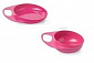 Тарелка для кормления Nuvita Easy Eating 2шт. Розовая, глубокая и мелкая NV8461Pink - фото 1