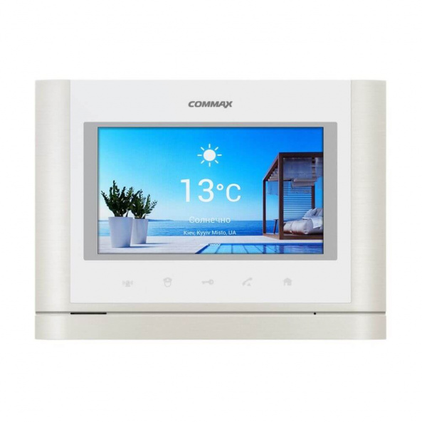 Wi-Fi відеодомофон 7" Commax CMV-70MX з переадресацією виклику у застосунок на смартфон - фото 3