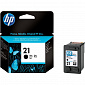 Картридж HP No.21 DJ3920/3940, PSC1410 black,5ml - фото 2