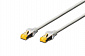 Патч-корд DIGITUS CAT 6a S-FTP, 0,5м, AWG 26/7 сірого кольору - фото 1