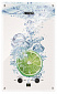 Газовая колонка Zanussi GWH 10 Fonte Glass Glass Lime 10 л/мин., 20 кВт - фото 1