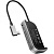 Концентратор USB Type-C Baseus Bend Angle No.7 Multifunctional Grey (CAHUB-WJ0G)