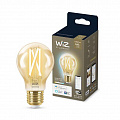 Умная лампа WiZ E27 7W(50W 640Lm) A60 2000-5000К филаментная Wi-Fi