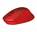 Мишка бездротова Logitech M330 Silent Plus (910-004911) Red USB