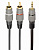 Аудио-кабель Cablexpert (CCA-352-2.5M), 2хRCA-3.5 мм, 2.5 м, черный