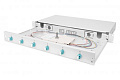 Оптична панель DIGITUS 19' 1U, 6xLC duplex, incl, Splice Cass, OM3 Color Pigtails, Adapter