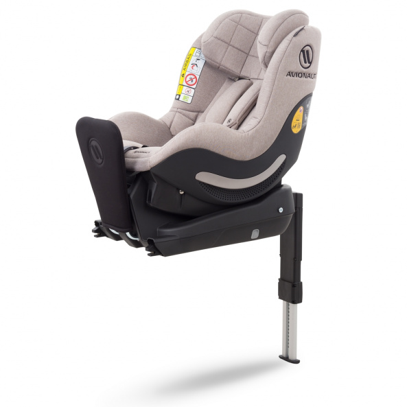 Дитяче автокрісло Avionaut AeroFIX Iso-Fix (гр.1) Beige Melange AV-350-AF.02 - фото 4