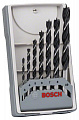 Свердла по дереву Bosch X-Pro Line набір 7 шт. 3,4,5,6,7,8,10 мм