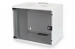 Шафа DIGITUS 19" 9U 540x400, скл.двері, 60kg max, сірий колір - фото 1