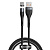 Кабель Baseus Zinc Magnetic Safe Fast Charging USB-USB Type-C 5A, 1м Gray/Black (CATXC-NG1)
