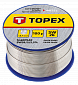 Припій TOPEX олов'яний 60% Sn, дріт 0.7 мм, 100 г - фото 1