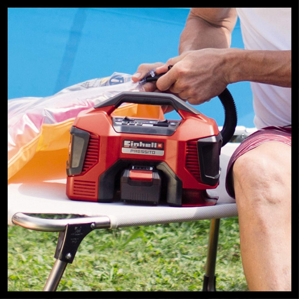 Компрессор Einhell X-Change PRESSITO гибридный - фото 4