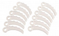 Ножі пластикові Makita для косильної головки, набір 198383-1 (198426-9)