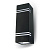 Светильник фасадный LED V-TAC, SKU-7512, Wall Sleek Wall Fitting GU10 Square Black 2 Way IP44