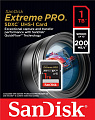Карта пам'яті SanDisk SD 1TB C10 UHS-I U3 R200/W140MB/s Extreme Pro V30