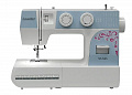 Швейная машина LEADER VS 525, электромех., 70 Вт, 22 швейные операции, петля полуавтомат, белый/голубой