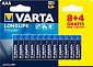 Батарейка VARTA LONGLIFE POWER AAA BLI 12 (8+4) ALKALINE - фото 1