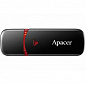 Флеш-накопичувач USB 64GB Apacer AH333 Black (AP64GAH333B-1) - фото 1