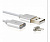 Кабель Voltronic USB-Lighting, магнитный, 1м, Silver (YT-MCFB-L/S/13190) блистер