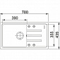 Кухонні мийки Franke MALTA BSG 611-78 Фраграніт/780x435х200/Словаччина/Бежевий - фото 2
