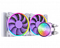 Система водяного охлаждения ID-Cooling Pinkflow 240 Diamond Purple, Intel: 2066/2011/1700/1200/1151/1150/1155/1156, AMD: AM4, 274x120x27 мм, 4-pin - фото 1